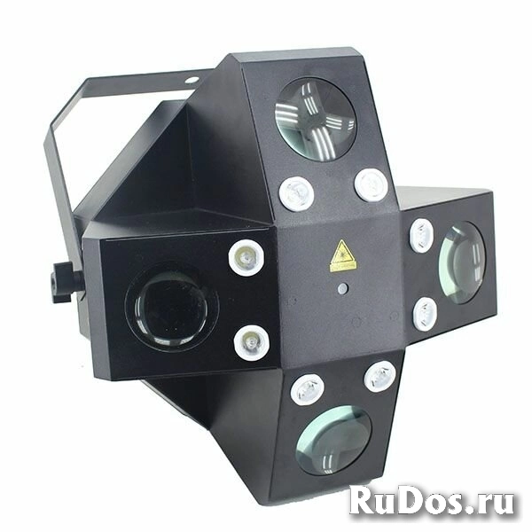 Nightsun SPG602 динамический световой прибор, 4 сканера + RG лазер 200мВт, DMX, авто, звук. актив. фото