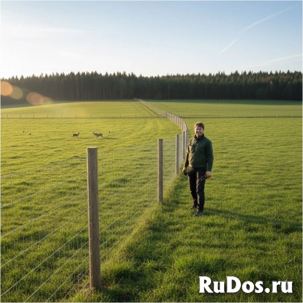 Шарнирная сетка для фермеров и дорог (узловая, лесная) изображение 3