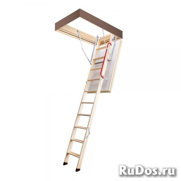 Лестница чердачная Fakro термо деревянная 280х70х130 см фото