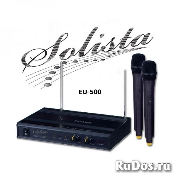 SOLISTA EU-500 (HH) Радиосистема UHF, 2 ручных микрофона фото