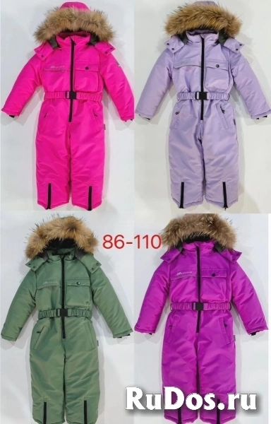 Детские комбинезоны с мехом оптом. Размеры 122-164 картинка 7 Детские комбинезоны с мехом оптом. Размеры 122-164 изображение 7