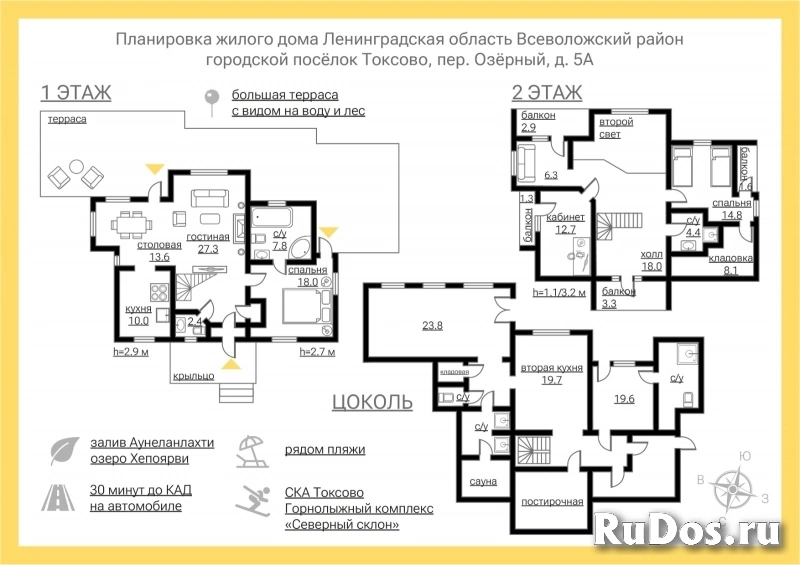 Продам коттедж 297 м2 изображение 3