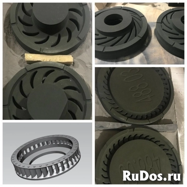 Изготовление комплектующих для газовых турбин фото
