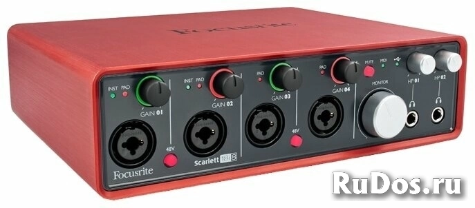 Внешняя звуковая карта Focusrite Scarlett 18i8 фото