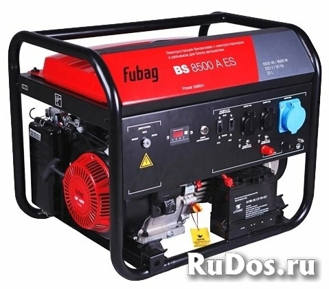 Генератор Fubag BS 8500 A ES, red фото