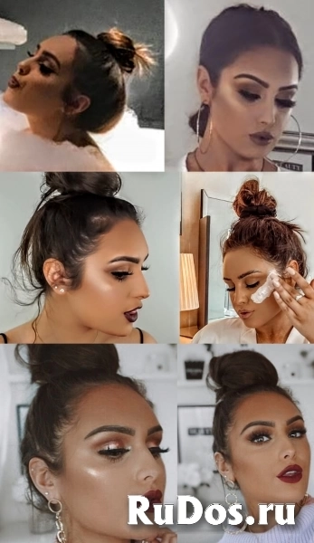 Amy-Rose Walker Hairstyle Bun фото