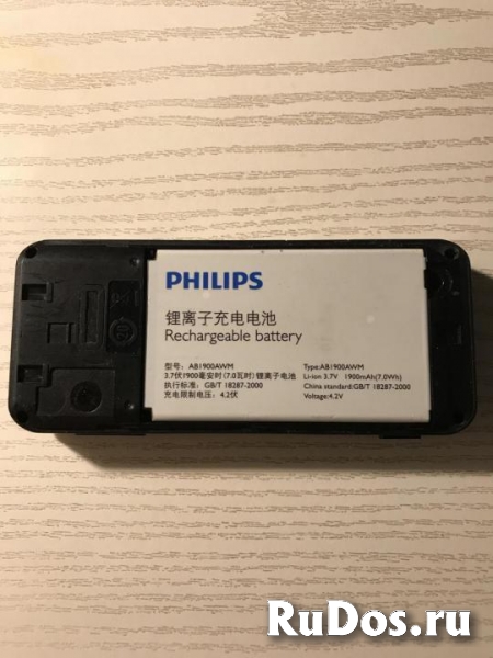 Новый Philips X128 Black (Ростест,оригинал,2-сим) изображение 7