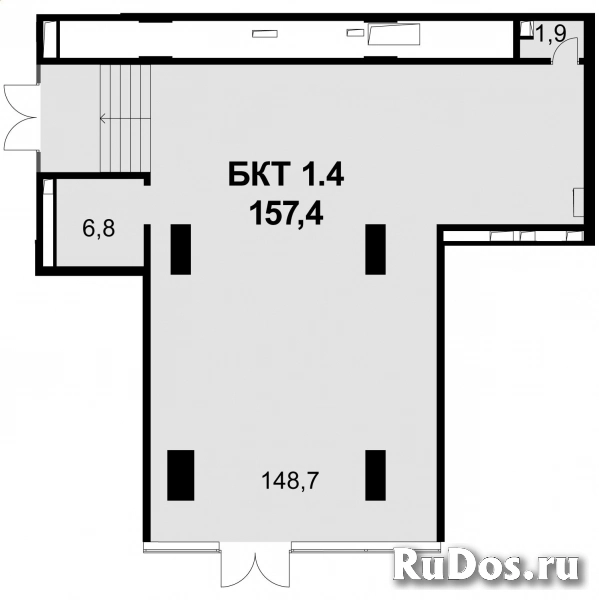 Сдам коммерческую недвижимость 157.4 м2 изображение 3