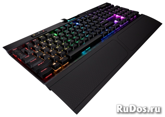 Клавиатура Corsair Gaming K70 RGB MK.2 RAPIDFIRE Cherry MX Low Profile Speed CH-9109018-RU Black USB фото