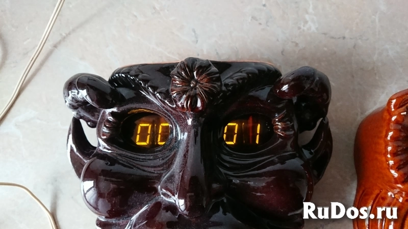 Часы электронные цифровые Сова и Мефистофель фотка