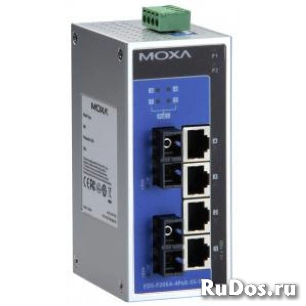 MOXA EDS-P206A-4PoE-MM-ST-T фото