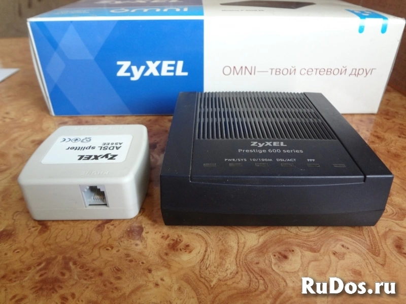 Модем ADSL2+ с портом Ethernet фирмы ZyXEL изображение 3