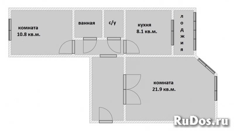 Квартира в р-не Зюзино, две комнаты, хорошее состояние объявление Квартира в р-не Зюзино, две комнаты, хорошее состояние фотка