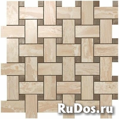 Мозаика Atlas Concorde Supernova Marble Woodstone Champagne Twist Mosaic 30,5x30,5 (600110000070) м2 фото