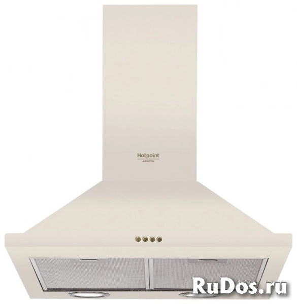 Каминная вытяжка Hotpoint-Ariston HHPN 6.5F LM OW фото