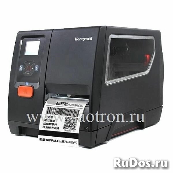 принтер штрих-кода honeywell intermec pm42 (tt, 203dpi, rs-232, usb, ethernet, внутренний смотчик) PM42205003 фото