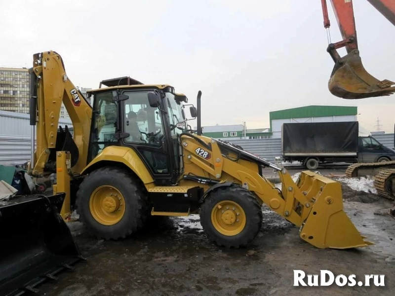 Экскаватор-погрузчик CAT 428, 2023 г, новый фотка