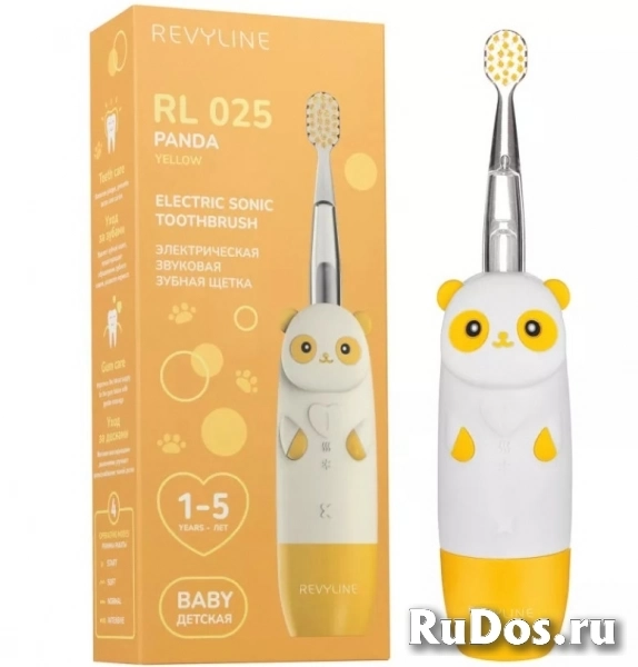 Зубная щетка для детей Revyline RL025 Panda Yellow фото