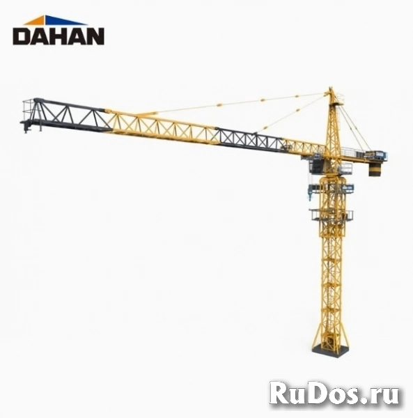 Высокопроизводительный башенный кран Dahan Qtz250 для тяжелых подъемов изображение 5