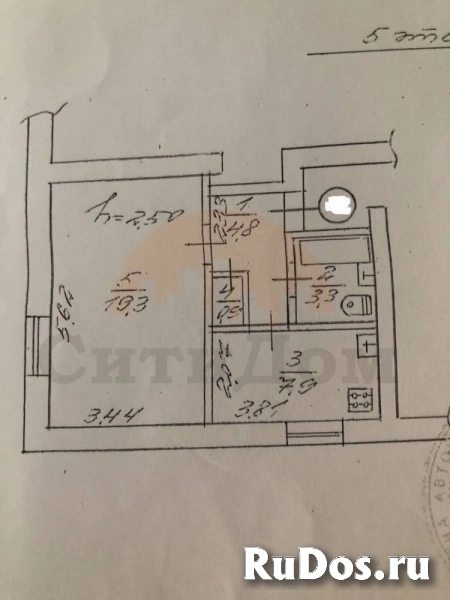 Продам 1 комнатную квартиру 36 м2 фотка