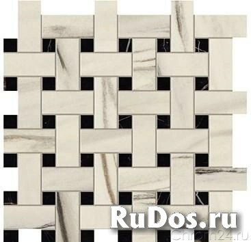 Atlas Concorde Marvel Dream Bianco Fantastico Basket Weave Matt керамогранит (30,5 x 30,5 см) (AOVJ) фото