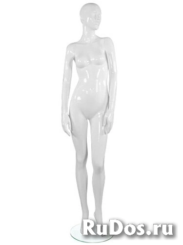 Манекен женский белый глянцевый TANGO 12F-01G фото