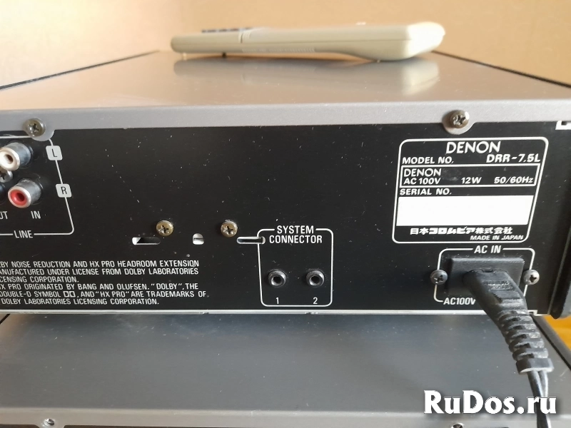 Музыкальный кoмплeкт DENОN 7.5L    Madе in Jараn. изображение 10