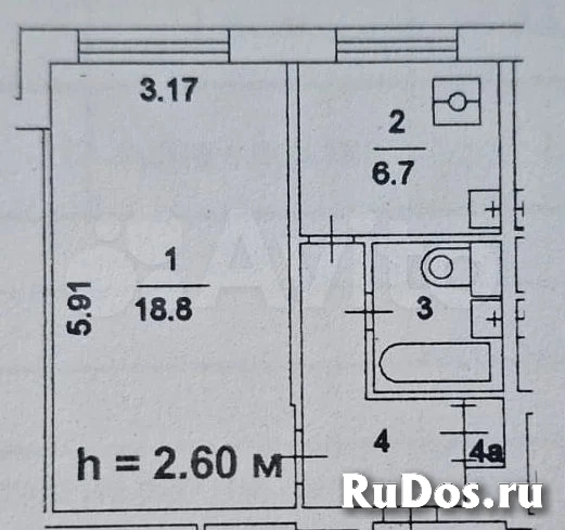 Продам 1 комнатную квартиру 32 м2 изображение 7