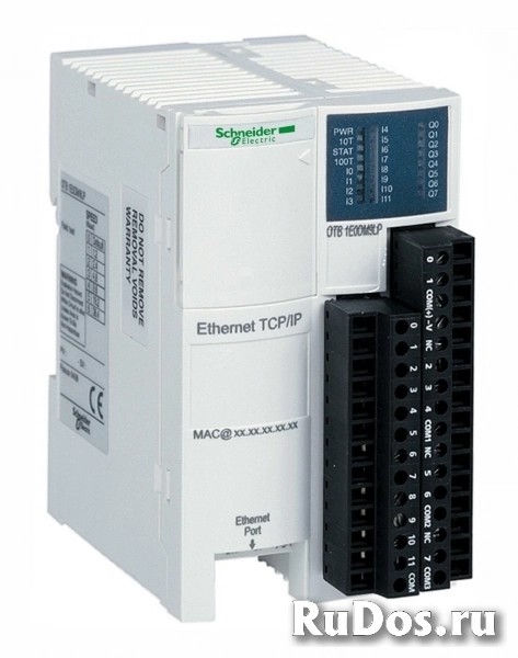 Otb модуль ethernet 12вх/8вых =24в Schneider Electric, OTB1E0DM9LP фото