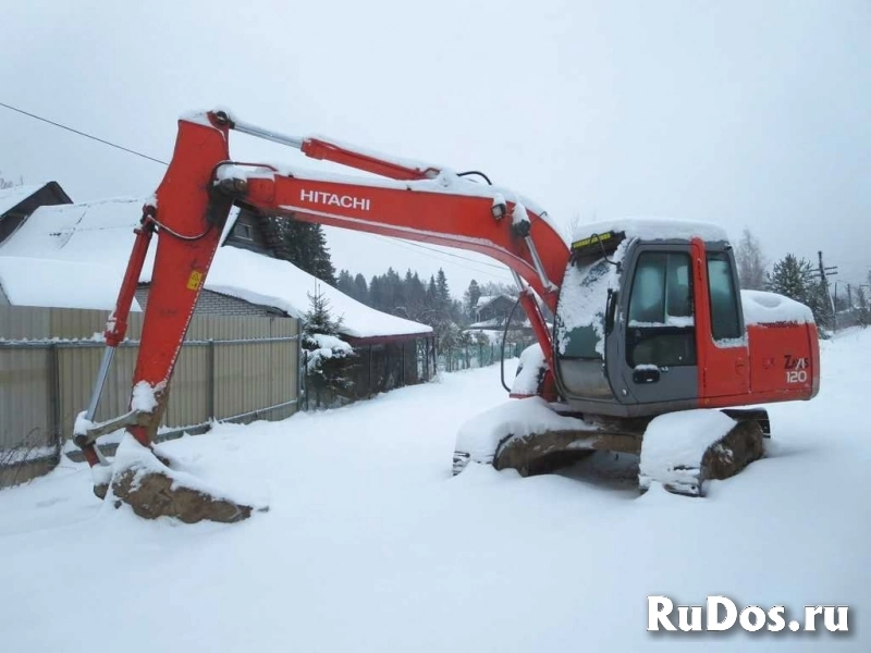 Экскаватор Hitachi 120, ГАБАРИТ, идеал. состояние изображение 5