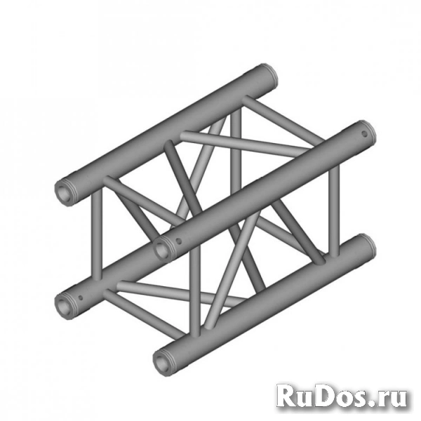 Dura Truss DT 34-050 Ферма алюминиевая, сечение 300х300мм, длина 50см. Труба 50х2. Макс. распределенная нагрузка 1000 кг\м. фото