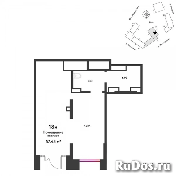 Продам коммерческую недвижимость 57.45 м2 изображение 3
