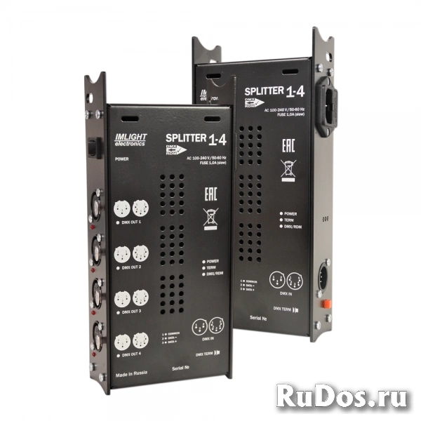 Сплиттеры и приборы обработки и распределения сигнала Imlight SPLITTER 1-4 RDM фото