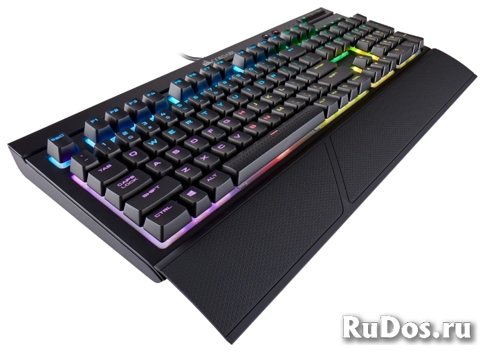 Клавиатура Corsair K68 RGB (CHERRY MX Red) Black USB фото