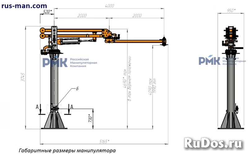 Манипулятор шарнирно-балансирнай ШБМ-150-П изображение 7