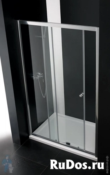 Душевая дверь CEZARES ANIMA (1600х1950) W-BF-1-160-C-Cr стекло прозрачное, профиль хром фото