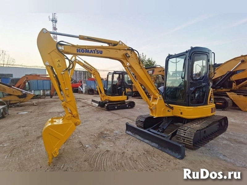 Мини экскаватор Komatsu 50, 5 т, 827 м/ч, импорт изображение 3