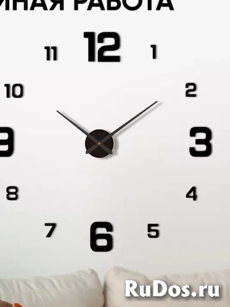 Часы настенные большие для кухни в подарок Clock Decor фотка