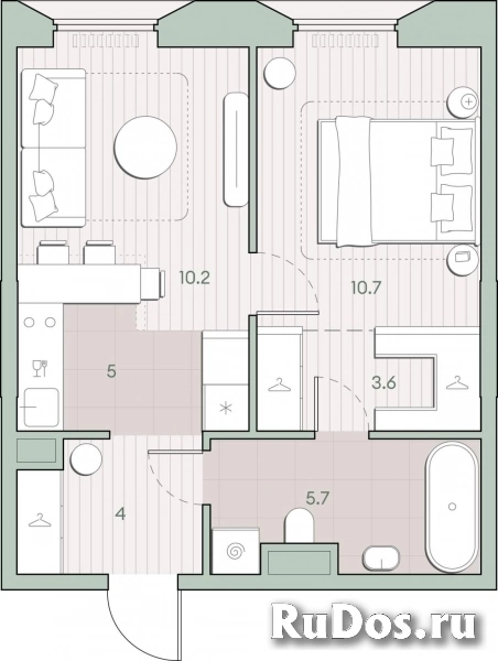 Продам 1 комнатную квартиру 39 м2 фотка