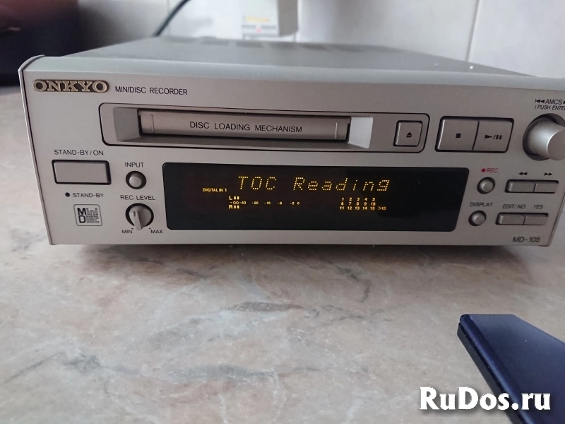 Мини-дисковая дека Onkyo MD-105 объявление Мини-дисковая дека Onkyo MD-105 фотка