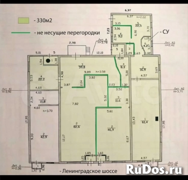 Сдам коммерческую недвижимость 330 м2 изображение 3