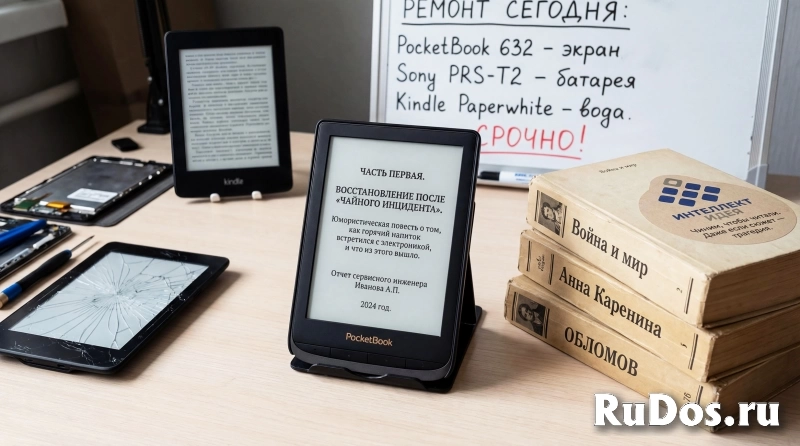 Ремонт электронных книг фотка