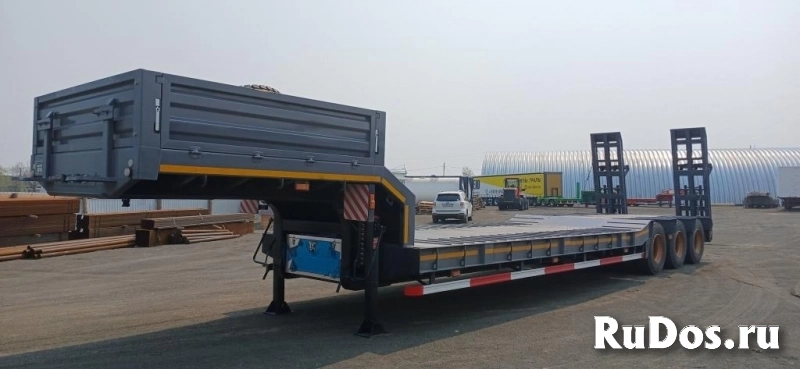 Полуприцеп-трал с трапами TONGYADA CTY9603TDPS негабарит с понижением, 3-оси, новый. изображение 11