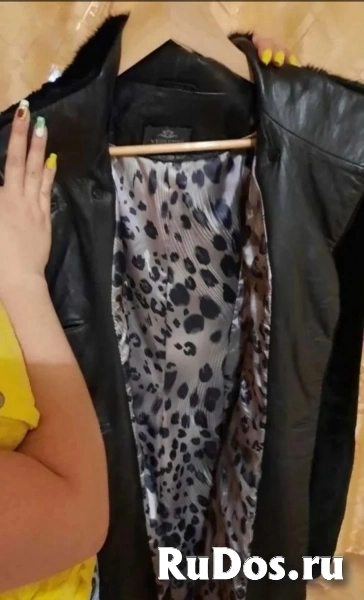 Шуба из стриженного ягнёнка изображение 3