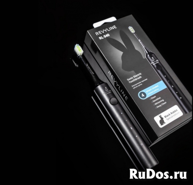 Новая зубная щетка Revyline RL 040 Black Rabbit Special Edition фото