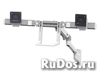 Кронштейн Ergotron 45-479-216, HX Wall Dual Monitor Arm фото