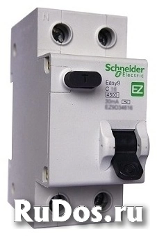 Дифференциальный автомат Schneider Electric EZ9R34263 63А фото