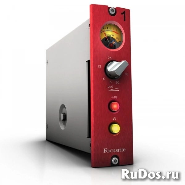 FOCUSRITE Red1 500 Series микрофонный предусилитель для вертикального монтажа в рэк (Lunchbox, серия 500). фото