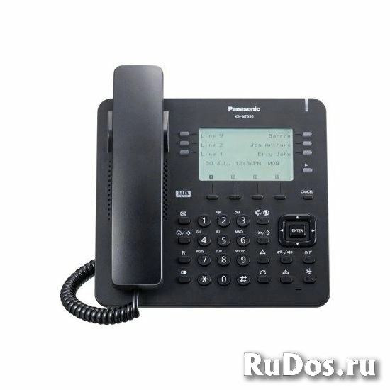 IP телефон Panasonic KX-NT630RU-B фото