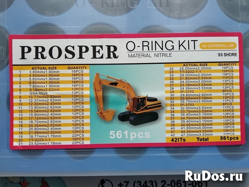 Набор О-колец простер O-ring Kit Caterpillar фотка